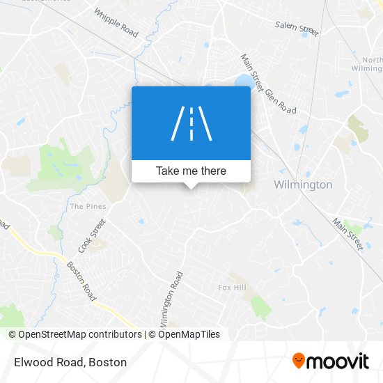 Elwood Road map