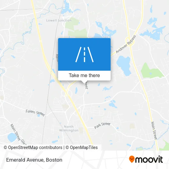 Emerald Avenue map