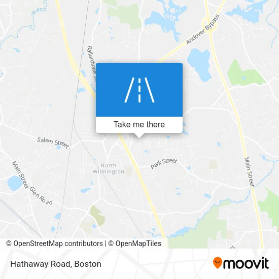 Hathaway Road map
