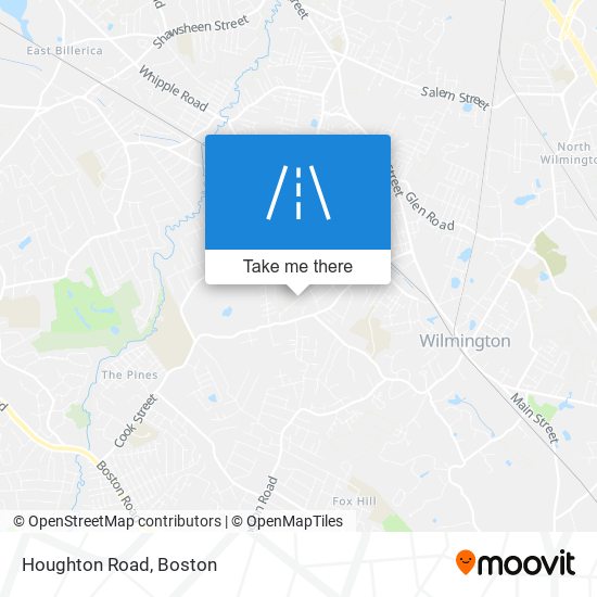 Mapa de Houghton Road