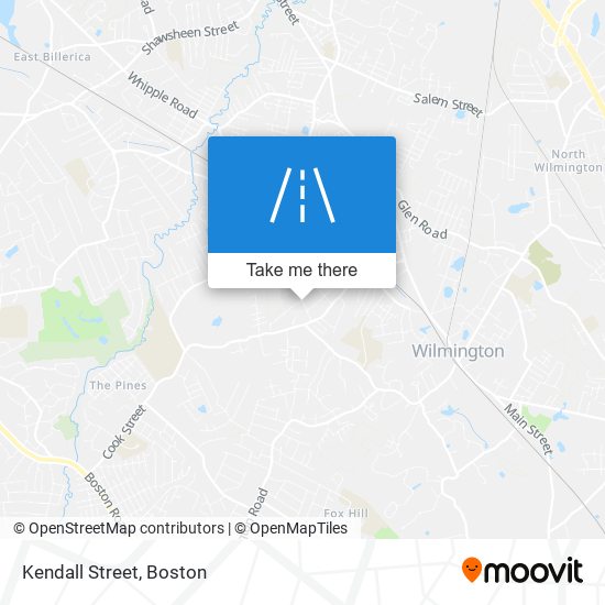 Kendall Street map