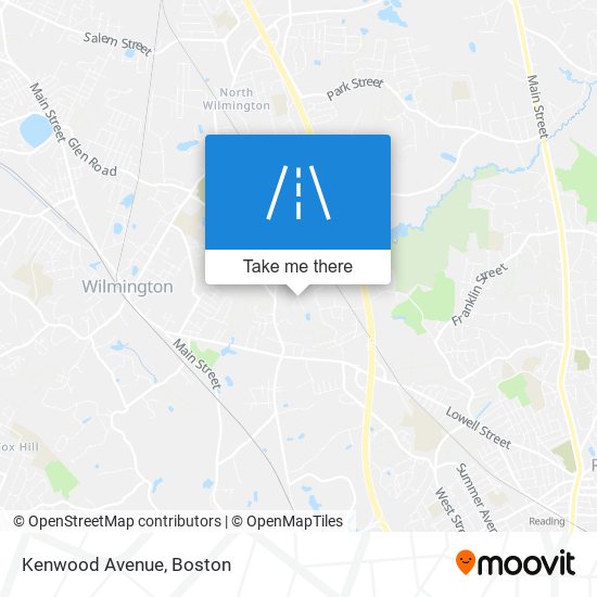 Mapa de Kenwood Avenue