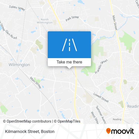 Mapa de Kilmarnock Street