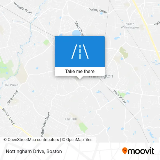 Nottingham Drive map