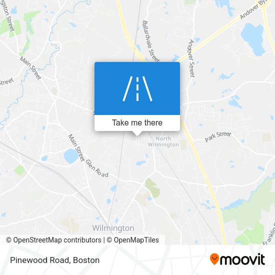 Mapa de Pinewood Road