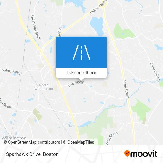 Sparhawk Drive map