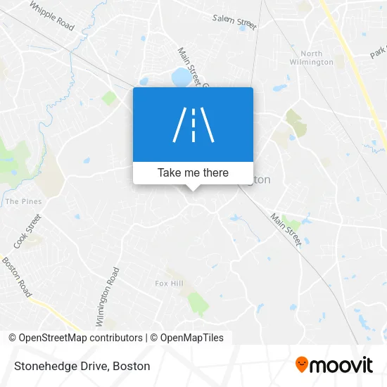 Stonehedge Drive map