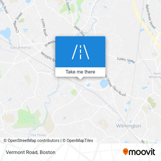 Mapa de Vermont Road