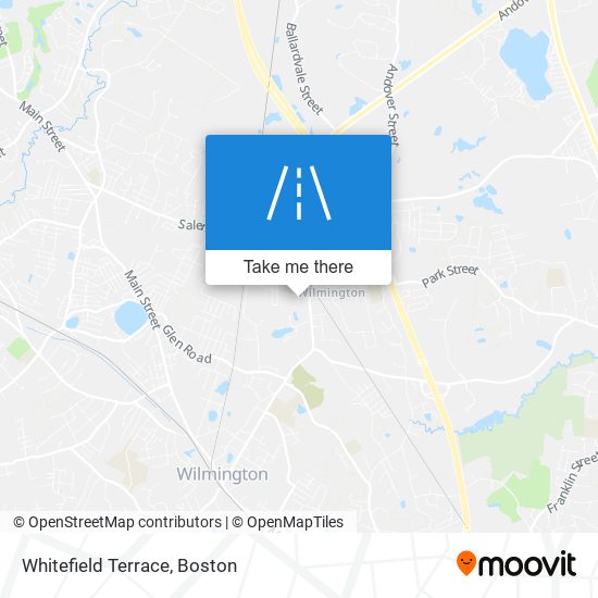 Whitefield Terrace map