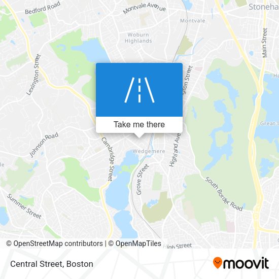 Mapa de Central Street