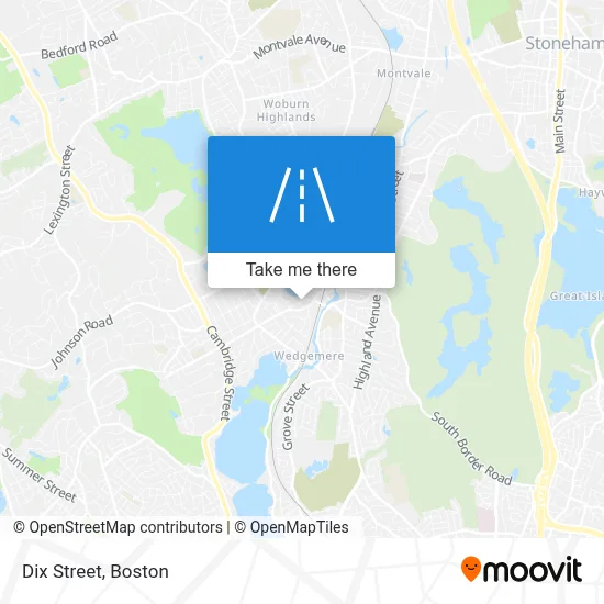 Dix Street map