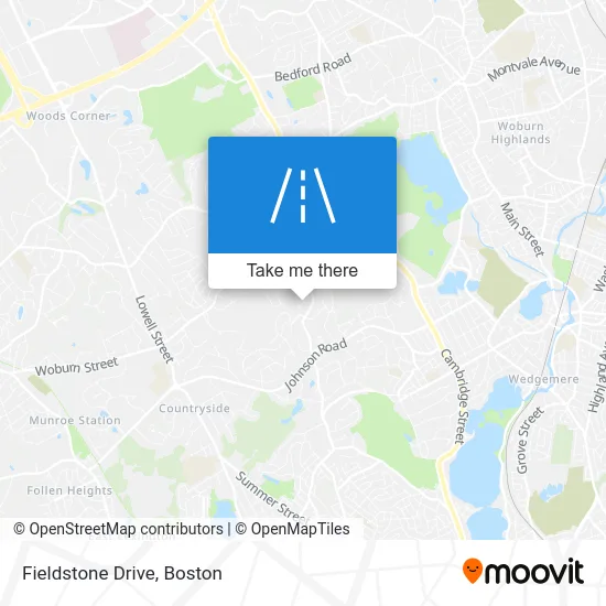Fieldstone Drive map