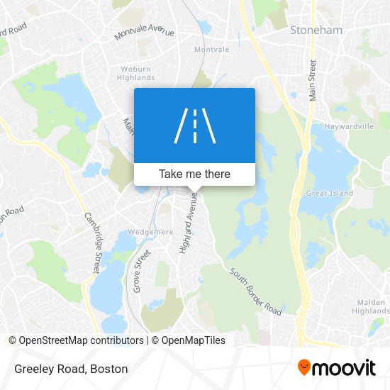 Mapa de Greeley Road