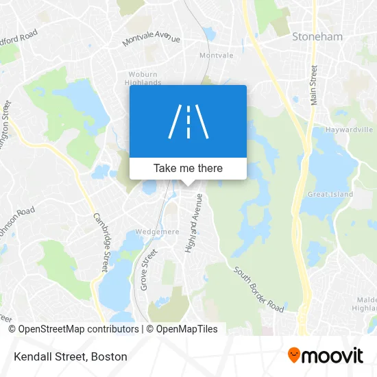 Kendall Street map