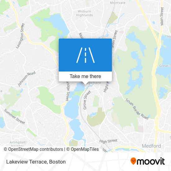Lakeview Terrace map