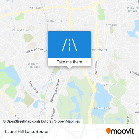 Laurel Hill Lane map