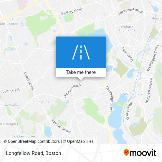 Mapa de Longfellow Road