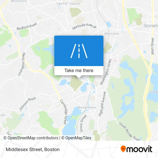 Middlesex Street map