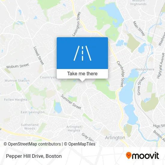 Pepper Hill Drive map