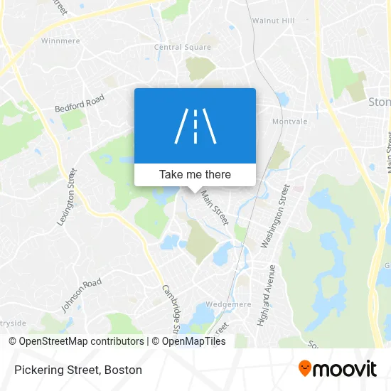 Pickering Street map