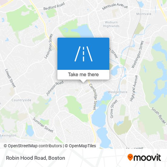 Robin Hood Road map