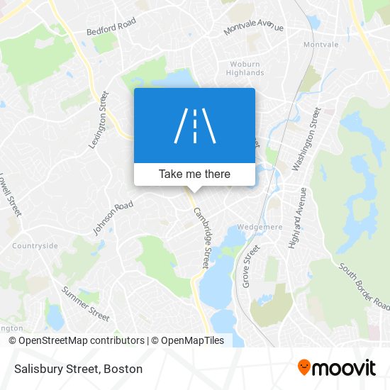 Salisbury Street map