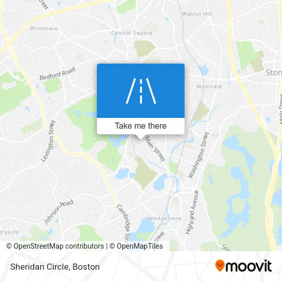 Sheridan Circle map
