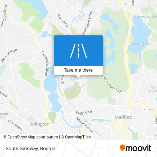 South Gateway map