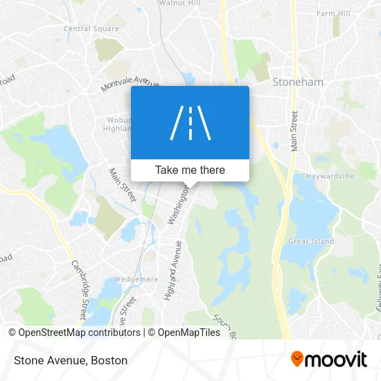Stone Avenue map