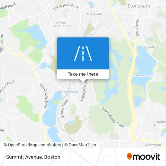 Summit Avenue map