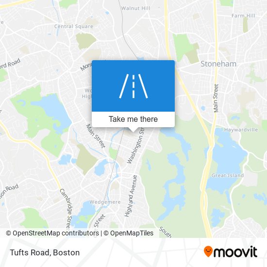 Mapa de Tufts Road