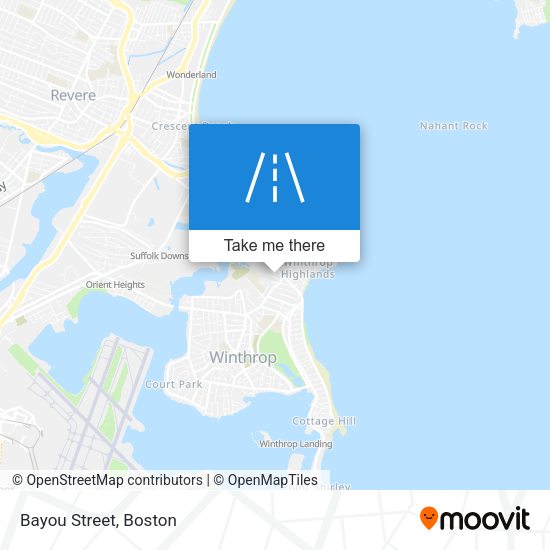 Mapa de Bayou Street
