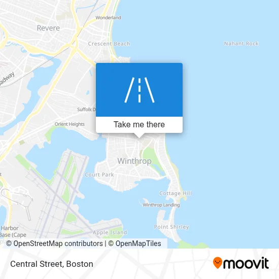 Central Street map