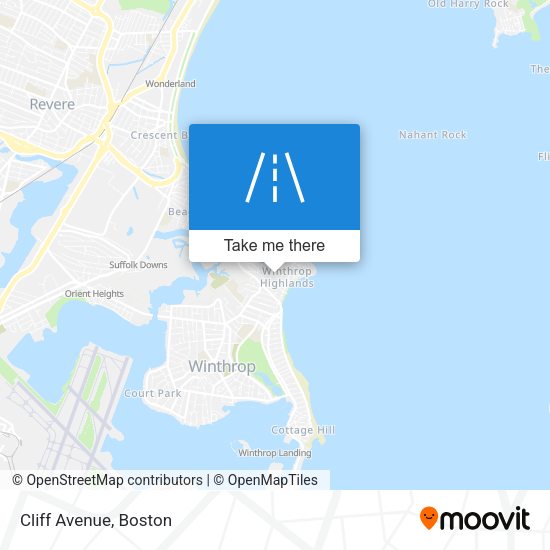 Mapa de Cliff Avenue