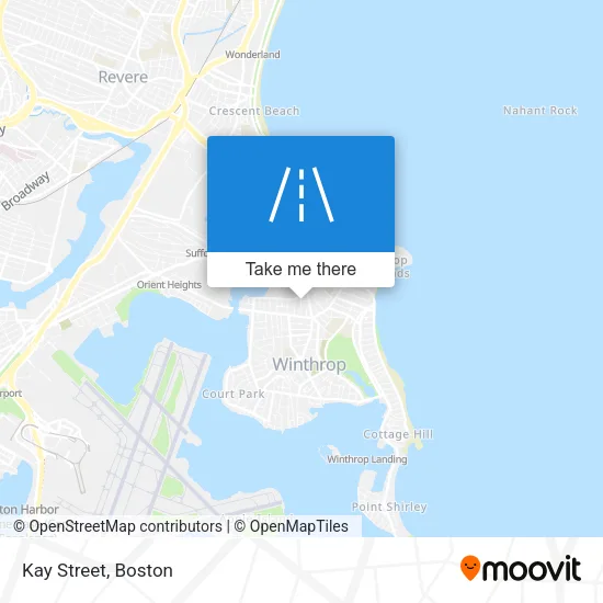 Kay Street map