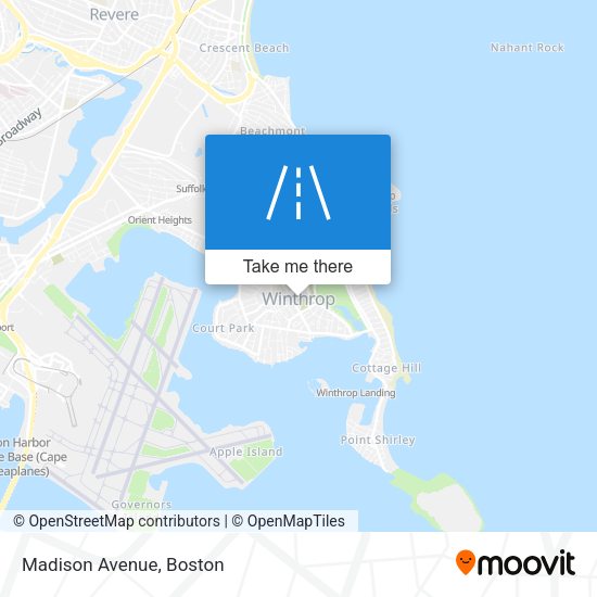 Mapa de Madison Avenue