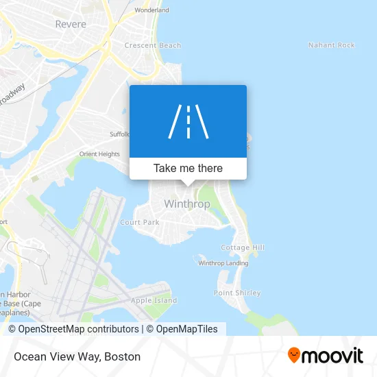 Ocean View Way map