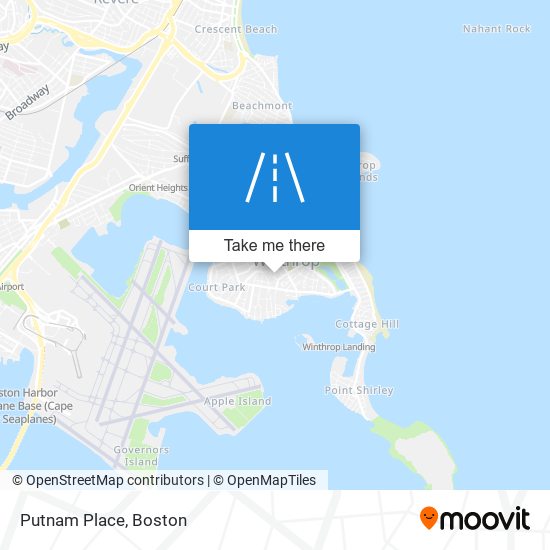 Putnam Place map