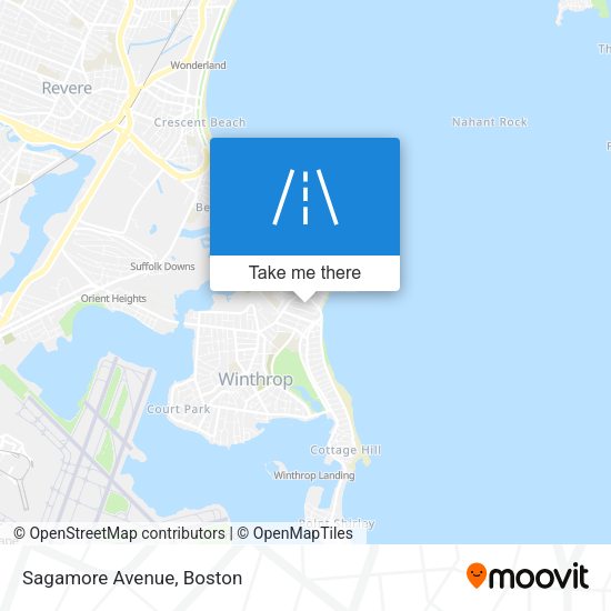 Mapa de Sagamore Avenue