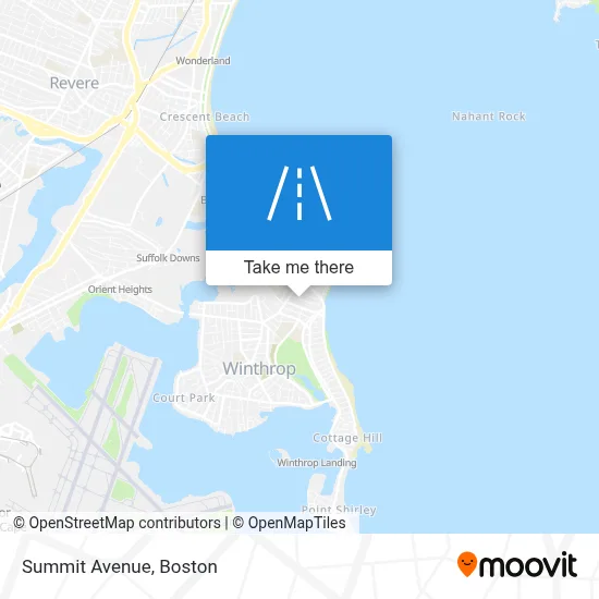Summit Avenue map