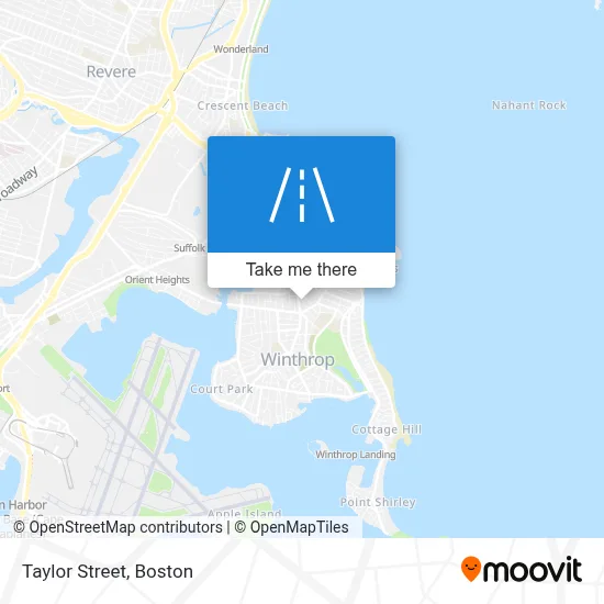 Taylor Street map