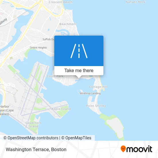 Washington Terrace map