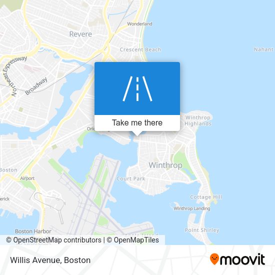 Mapa de Willis Avenue