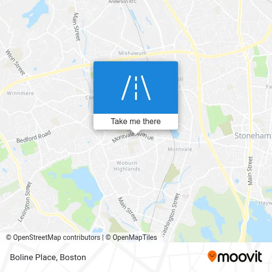 Boline Place map
