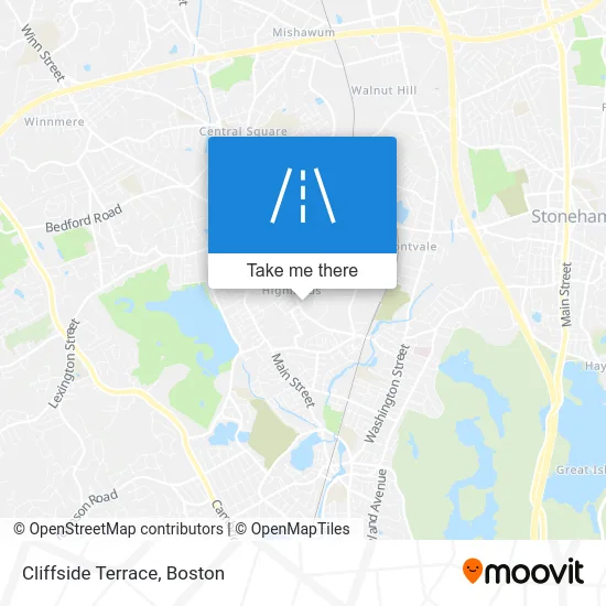 Cliffside Terrace map