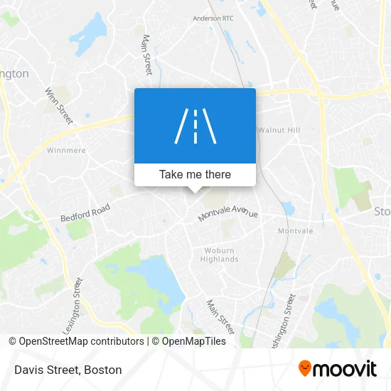 Davis Street map