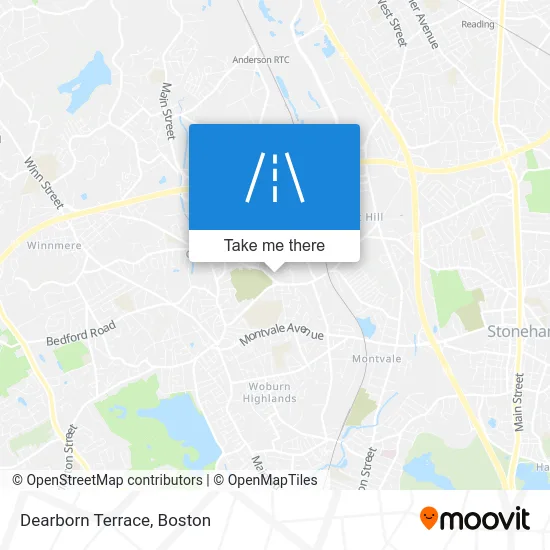 Dearborn Terrace map