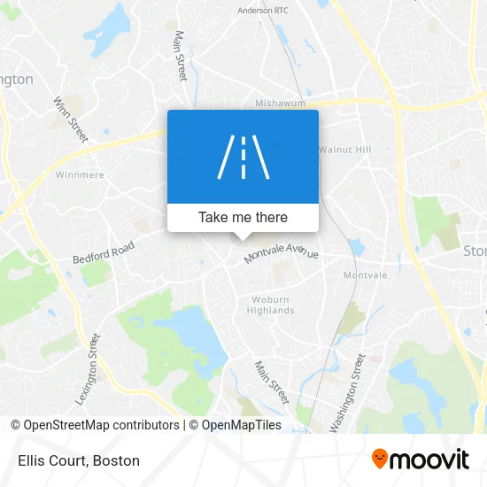 Ellis Court map