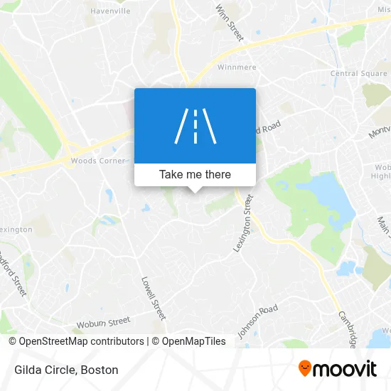Gilda Circle map