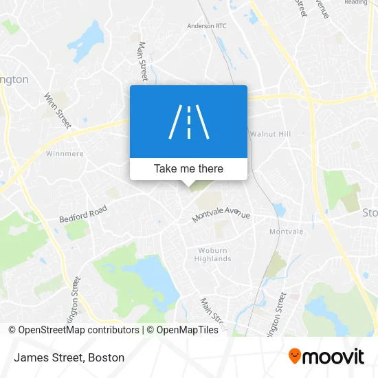 James Street map